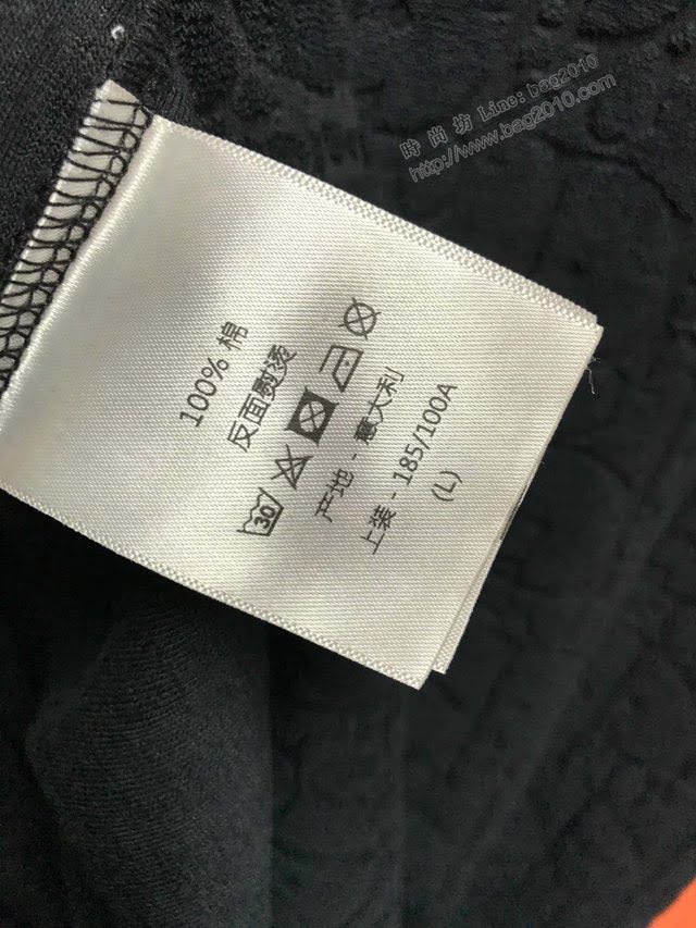 Dior新款男短袖 2020新款壓花T恤 迪奧圓領短袖  tzy2453